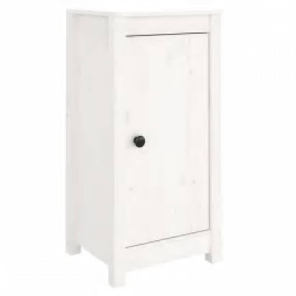 Skænk 39x35x80 Cm Massivt Fyrretræ