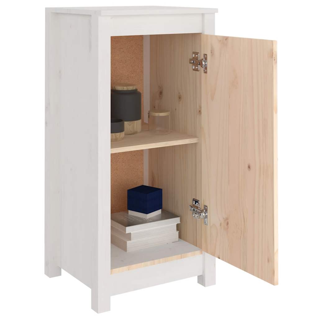Skænk 39x35x80 Cm Massivt Fyrretræ