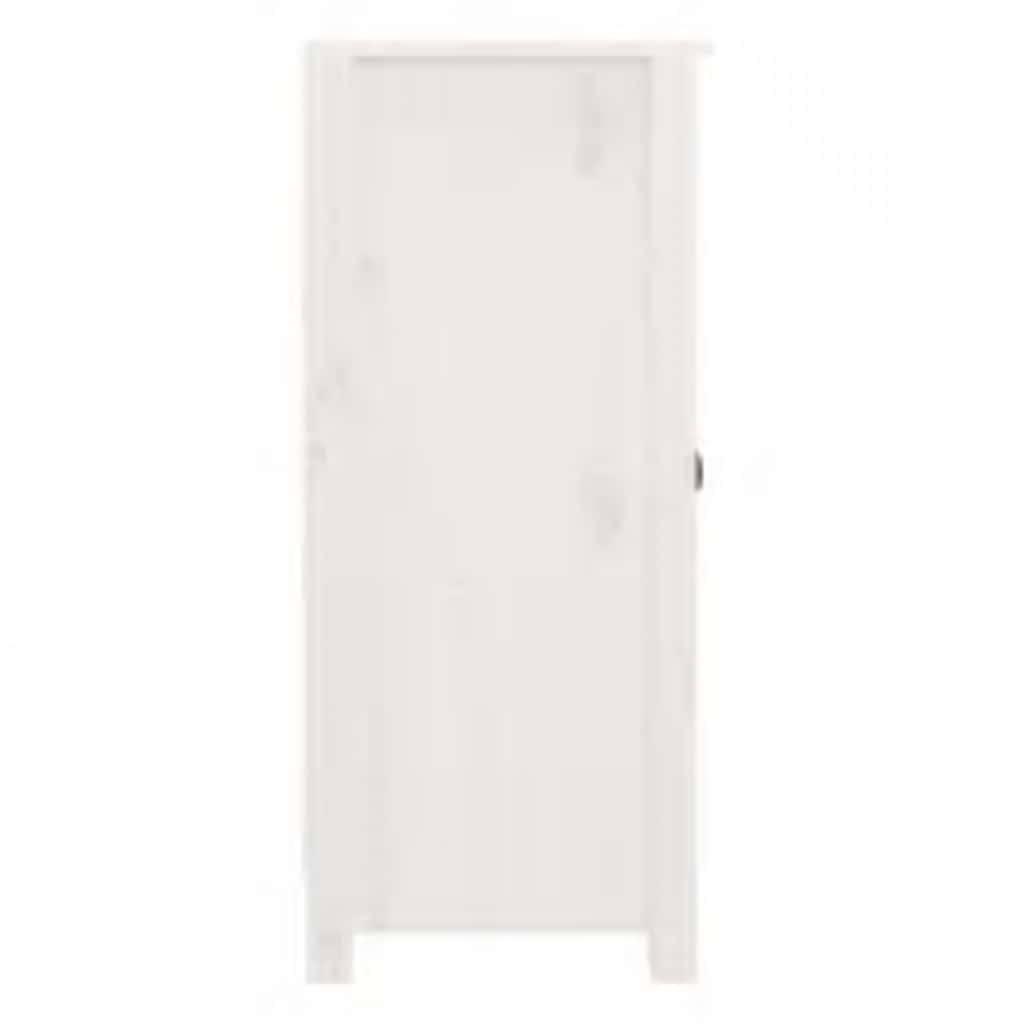 Skænk 39x35x80 Cm Massivt Fyrretræ