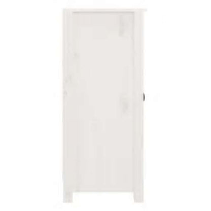Skænk 39x35x80 Cm Massivt Fyrretræ