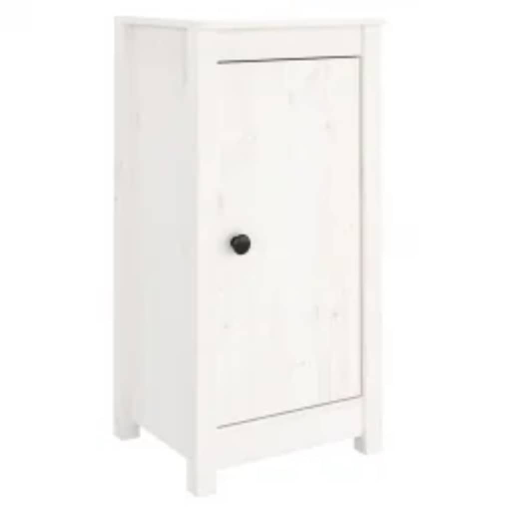Skænk 39x35x80 Cm Massivt Fyrretræ