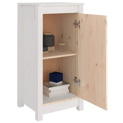 Skænk 39x35x80 Cm Massivt Fyrretræ