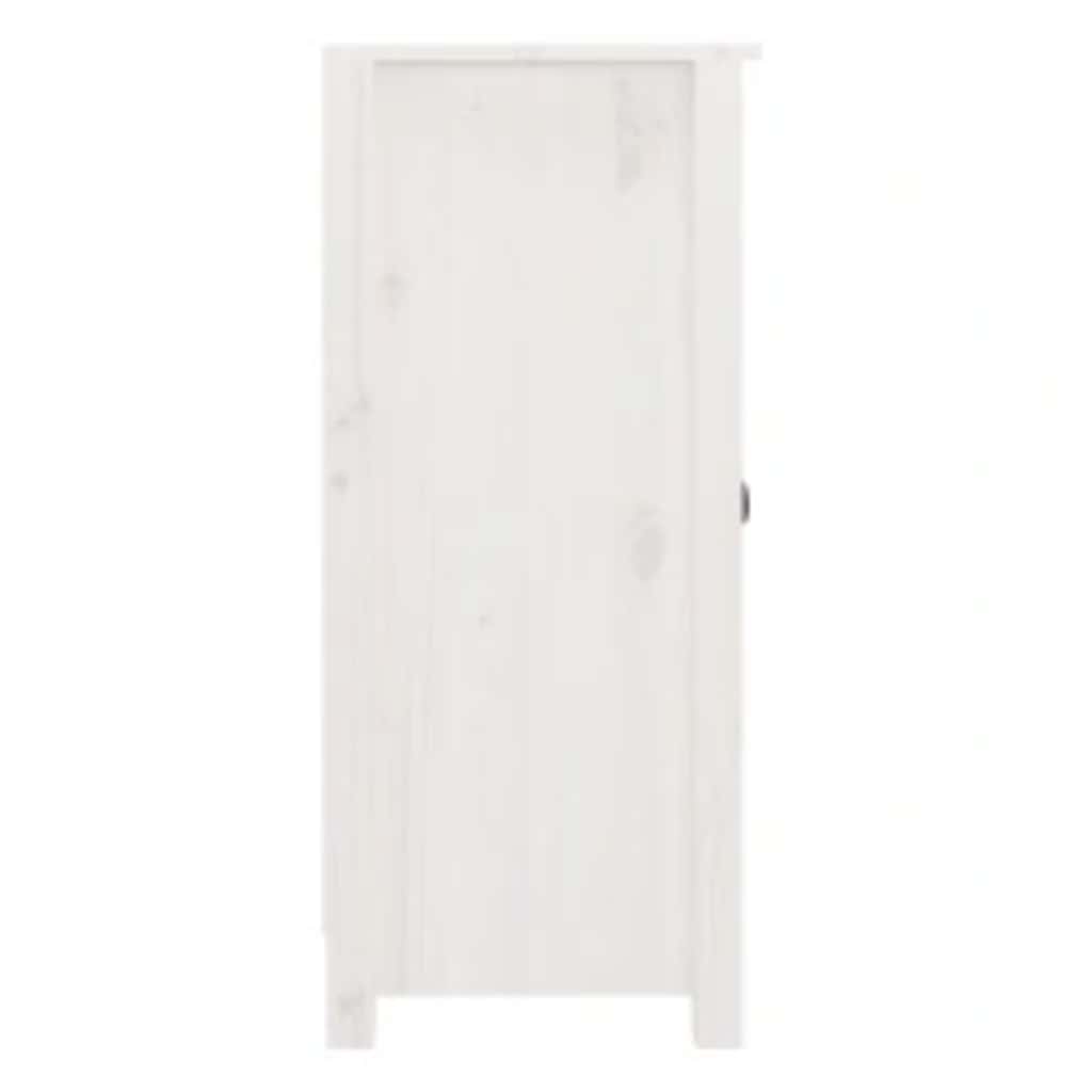 Skænk 39x35x80 Cm Massivt Fyrretræ