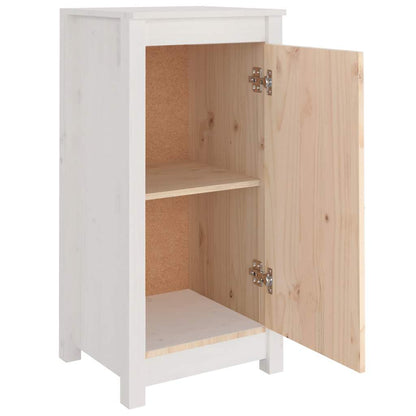 Skænk 39x35x80 Cm Massivt Fyrretræ