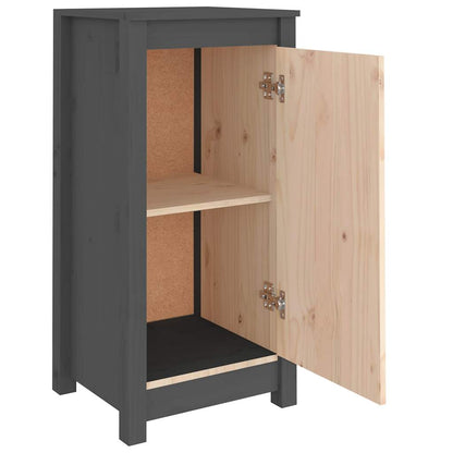 Skænk 39x35x80 Cm Massivt Fyrretræ