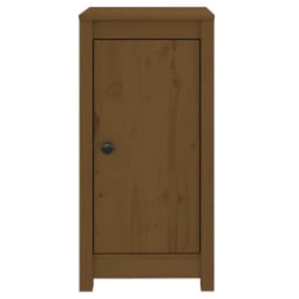 Skænk 39x35x80 Cm Massivt Fyrretræ