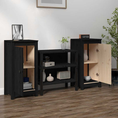 Skænk 39x35x80 Cm Massivt Fyrretræ
