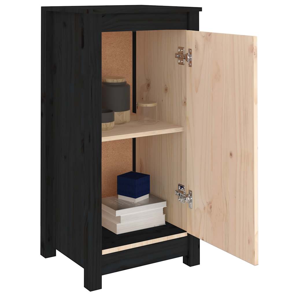 Skænk 39x35x80 Cm Massivt Fyrretræ