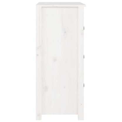 Skænk 70x35x80 Cm Massivt Fyrretræ
