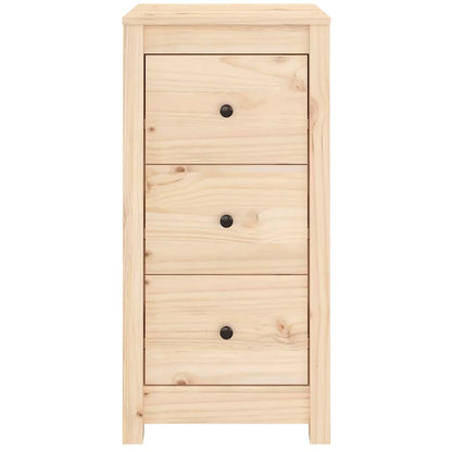 Skænk 40x35x80 Cm Massivt Fyrretræ