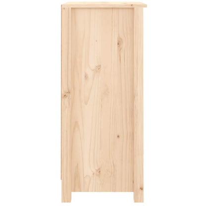 Skænk 40x35x80 Cm Massivt Fyrretræ