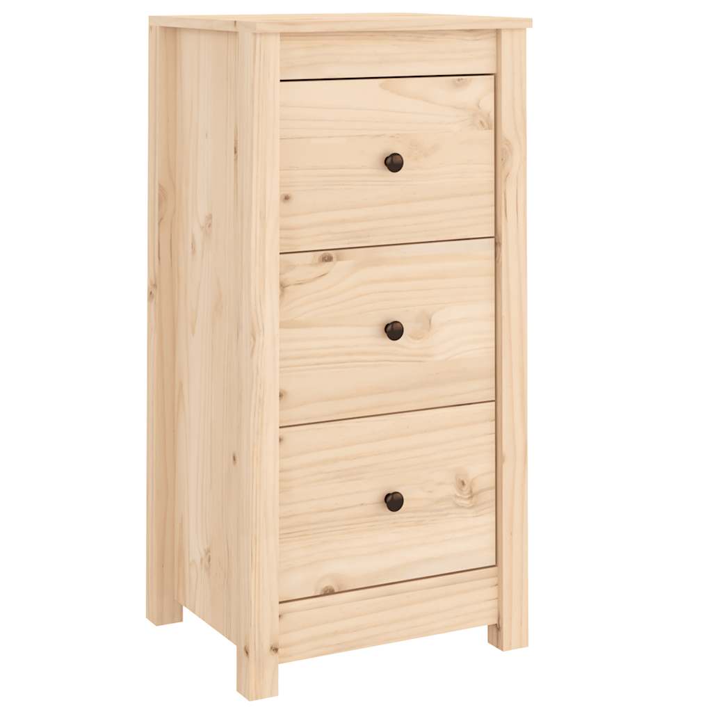 Skænk 40x35x80 Cm Massivt Fyrretræ