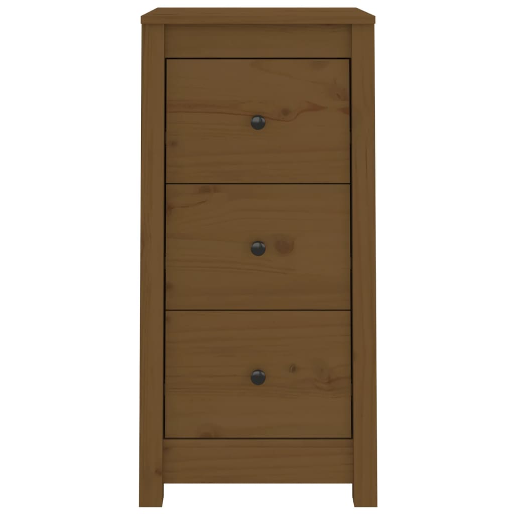 Skænk 40x35x80 Cm Massivt Fyrretræ