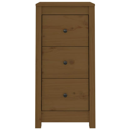 Skænk 40x35x80 Cm Massivt Fyrretræ