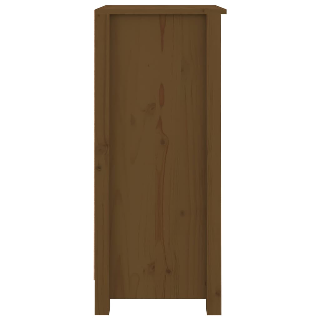 Skænk 40x35x80 Cm Massivt Fyrretræ