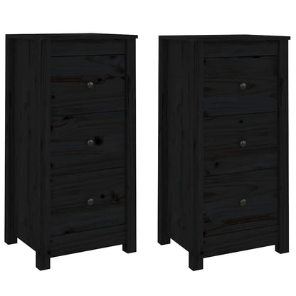 Skænk 40x35x80 Cm Massivt Fyrretræ