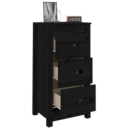 Skænk 40x35x80 Cm Massivt Fyrretræ