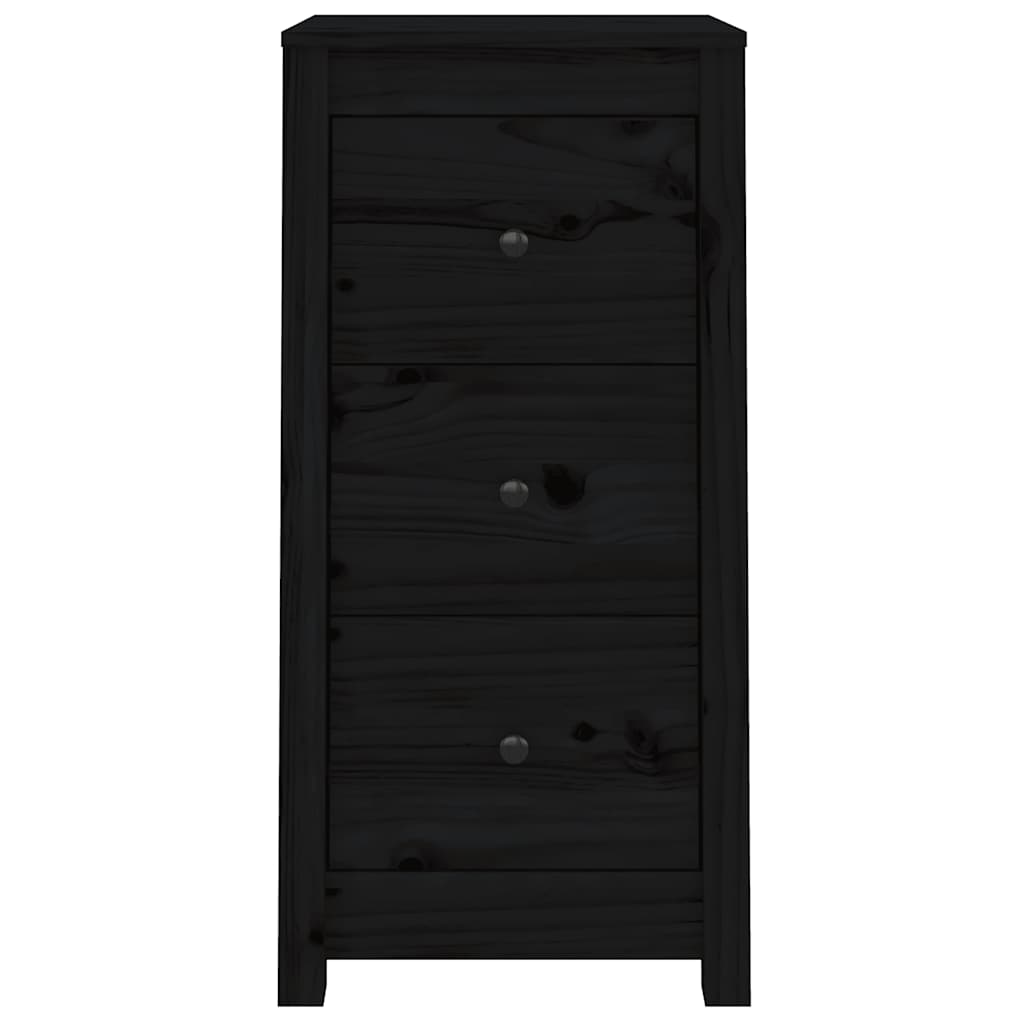 Skænk 40x35x80 Cm Massivt Fyrretræ