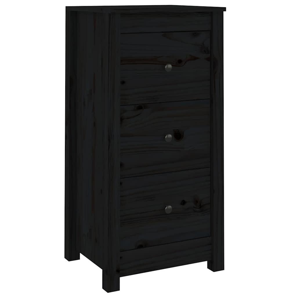 Skænk 40x35x80 Cm Massivt Fyrretræ