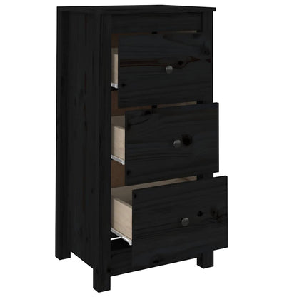 Skænk 40x35x80 Cm Massivt Fyrretræ