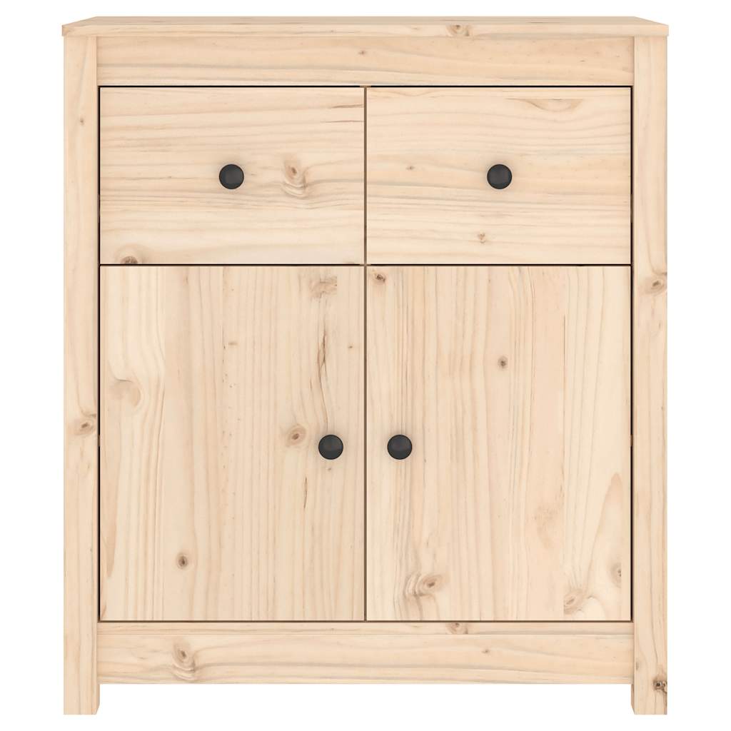 Skænk 70x35x80 Cm Massivt Fyrretræ