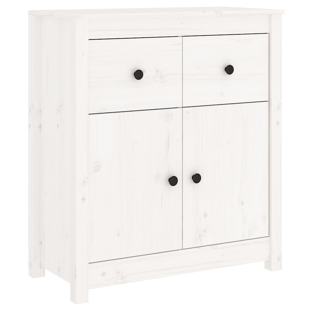 Skænk 70x35x80 Cm Massivt Fyrretræ