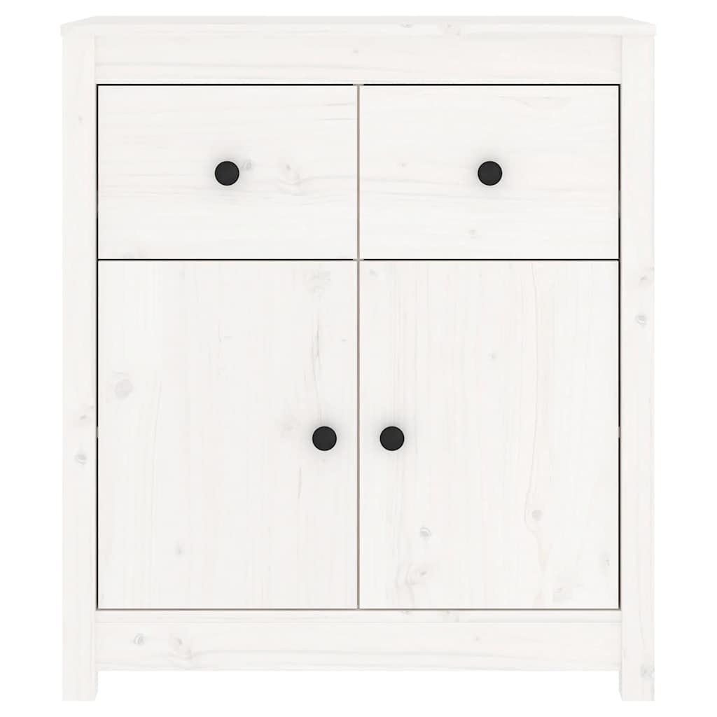 Skænk 70x35x80 Cm Massivt Fyrretræ