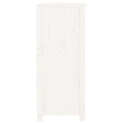 Skænk 70x35x80 Cm Massivt Fyrretræ