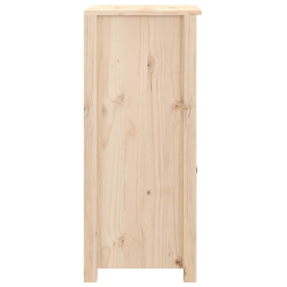 Skænk 40x35x80 Cm Massivt Fyrretræ