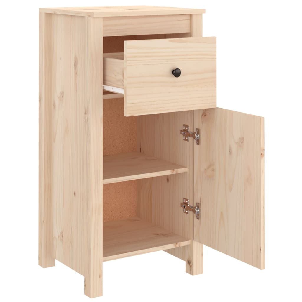 Skænk 40x35x80 Cm Massivt Fyrretræ