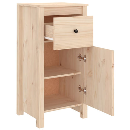 Skænk 40x35x80 Cm Massivt Fyrretræ