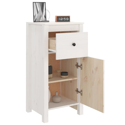 Skænk 40x35x80 Cm Massivt Fyrretræ