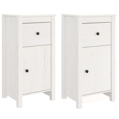 Skænk 40x35x80 Cm Massivt Fyrretræ