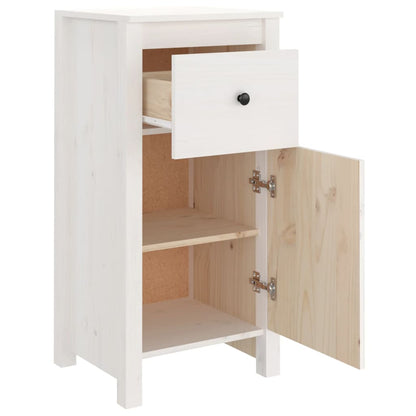 Skænk 40x35x80 Cm Massivt Fyrretræ