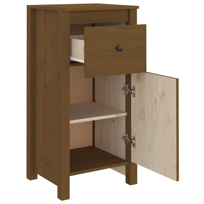 Skænk 40x35x80 Cm Massivt Fyrretræ