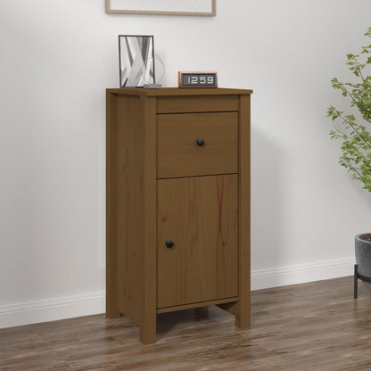 Skænk 40x35x80 Cm Massivt Fyrretræ
