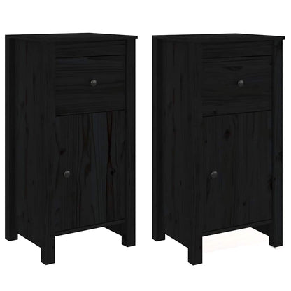 Skænk 40x35x80 Cm Massivt Fyrretræ