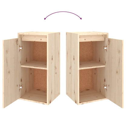 Tv-Skabe 4 Dele Massivt Fyrretræ