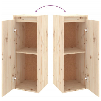 Tv-Skabe 4 Dele Massivt Fyrretræ