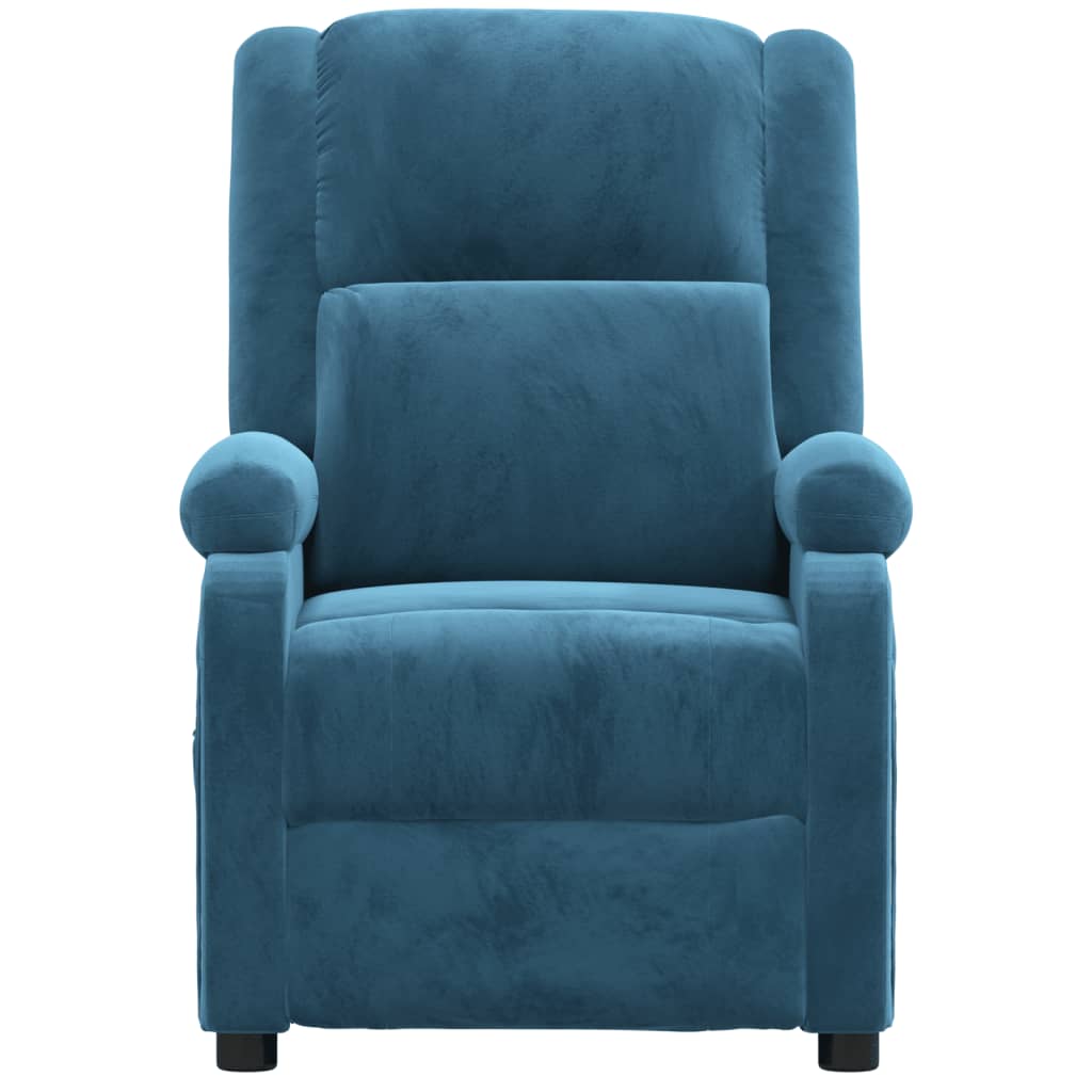 Eldrevet Lænestol Velour