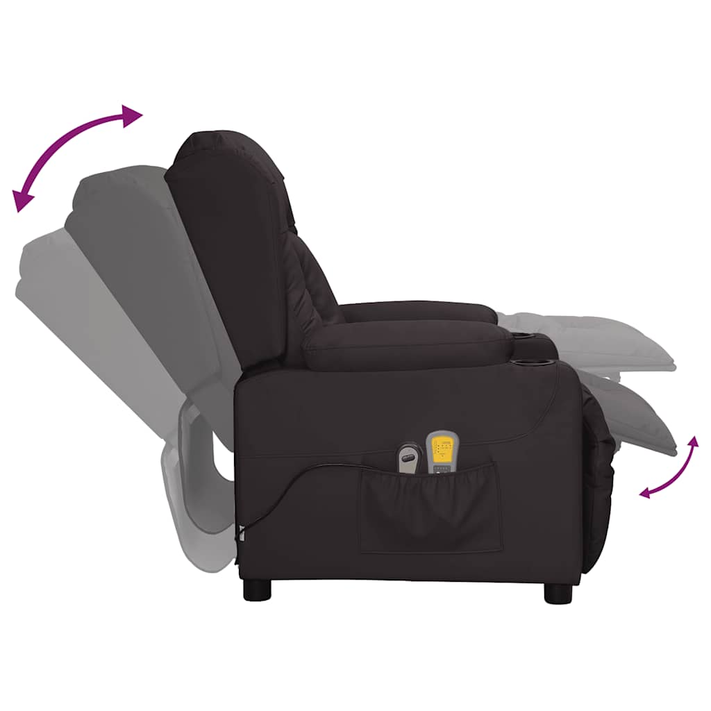 Eldrevet Massagestol Kunstlæder