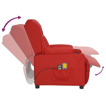 Eldrevet Massagestol Kunstlæder