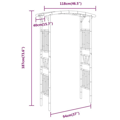 Rosenbue 118x40x187 Cm - Billede 7