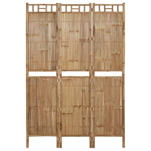 3-Panels Rumdeler Bambus