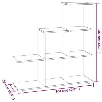 Trappereol 107 Cm Konstrueret Træ - Billede 7
