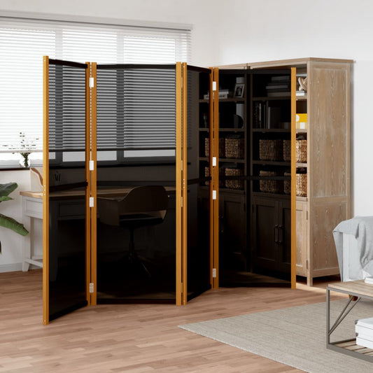 4-Panels Rumdeler Sort