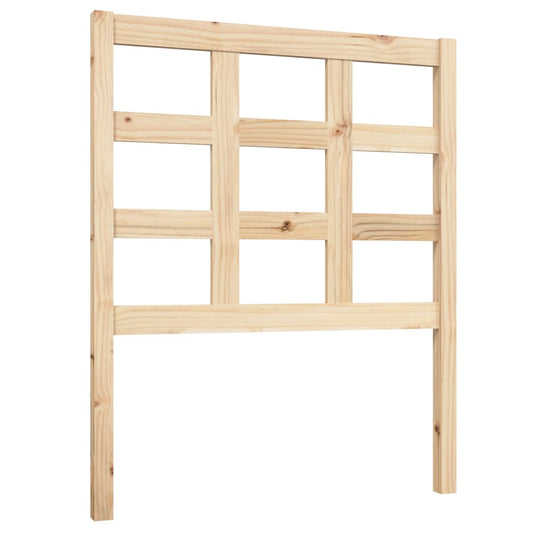 Sengegærde 80,5X4X100 Cm Massivt Fyrretræ
