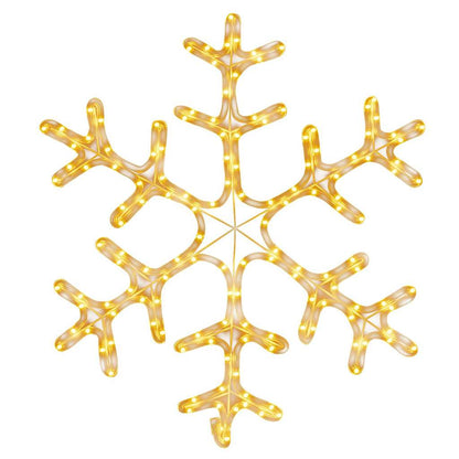 Snefnug Julefigur 144 LED'er Varmt Hvidt Lys 59x59 Cm - Billede 2