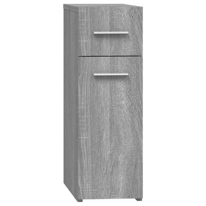Udtræksskab 20x45,5x60 Cm Konstrueret Træ - Billede 2