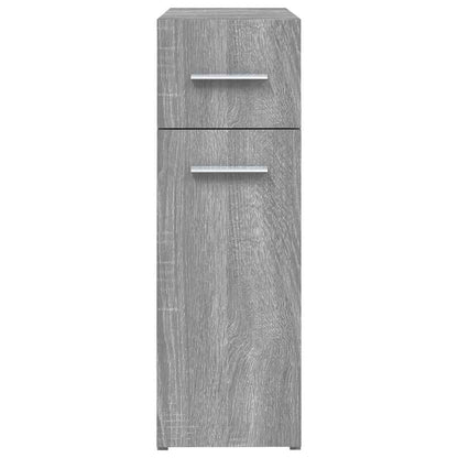 Udtræksskab 20x45,5x60 Cm Konstrueret Træ - Billede 5